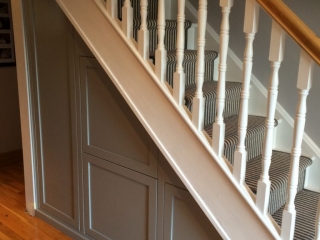 Shaker style fronts sprayed any colour you choose